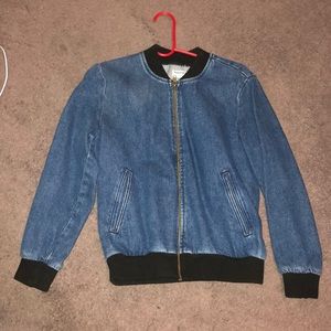 American apparel bomber jacket